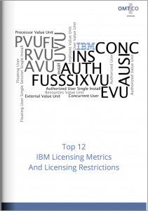 Cover - OMTCO - Top 12 IBM Licensing Metrics And Licensing Restrictions