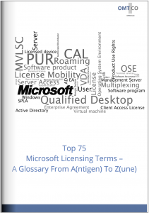 OMTCO - Top 75 Microsoft Licensing Terms - A Glossary From Antigen To Zune